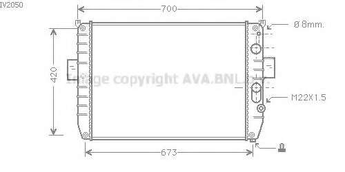 Радиатор, охлаждение двигателя