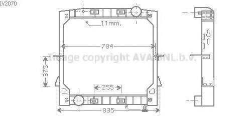 Радиатор, охлаждение двигателя