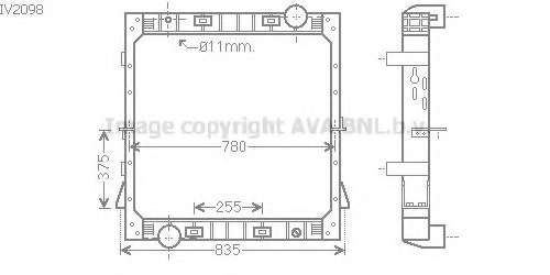 Радиатор, охлаждение двигателя