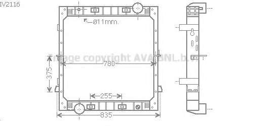 Радиатор, охлаждение двигателя