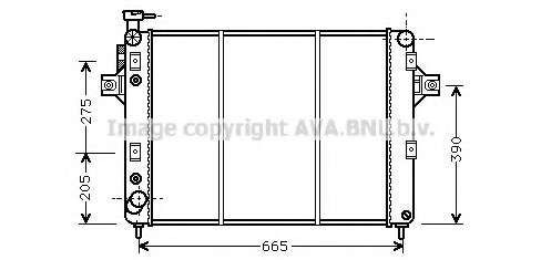 Радиатор, охлаждение двигателя