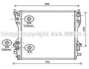 Радиатор, охлаждение двигателя