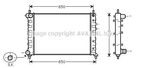 Радиатор, охлаждение двигателя