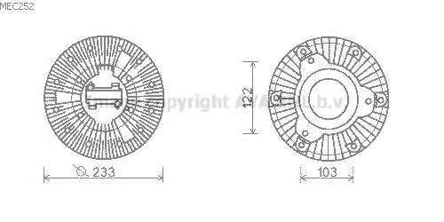 Сцепление, вентилятор радиатора