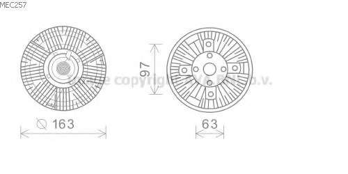 Сцепление, вентилятор радиатора