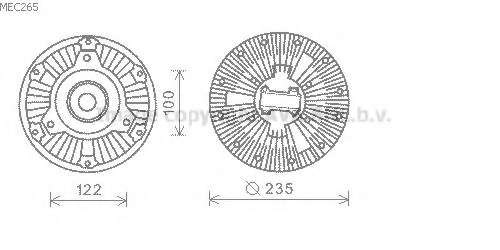 Сцепление, вентилятор радиатора