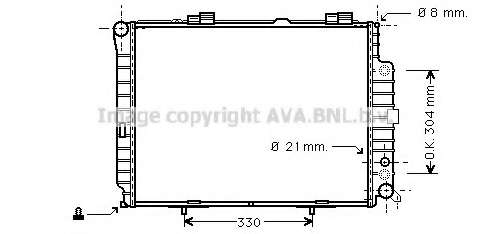 Радиатор, охлаждение двигателя