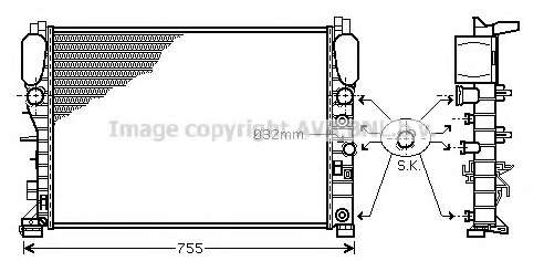 Радиатор, охлаждение двигателя