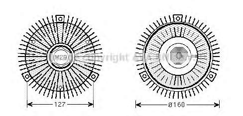Сцепление, вентилятор радиатора