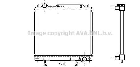 Радиатор, охлаждение двигателя
