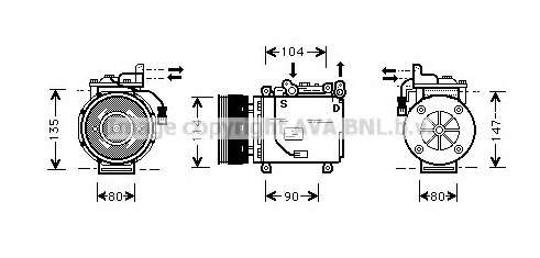 Компрессор, кондиционер