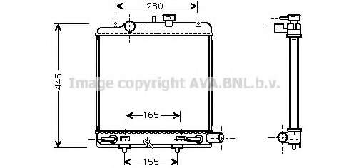 Радиатор, охлаждение двигателя