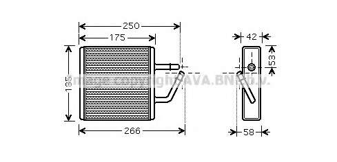 Теплообменник, отопление салона