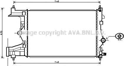 Радиатор, охлаждение двигателя