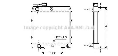 Радиатор, охлаждение двигателя