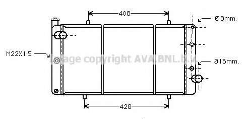 Радиатор, охлаждение двигателя
