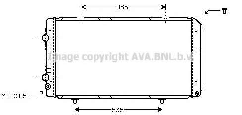 Радиатор, охлаждение двигателя