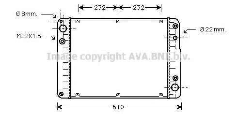 Радиатор, охлаждение двигателя