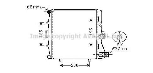 Радиатор, охлаждение двигателя