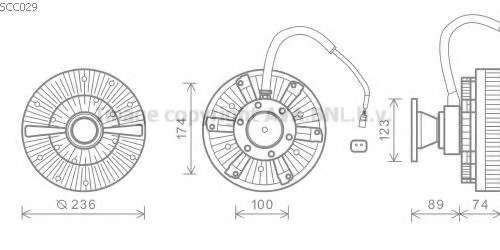 Сцепление, вентилятор радиатора
