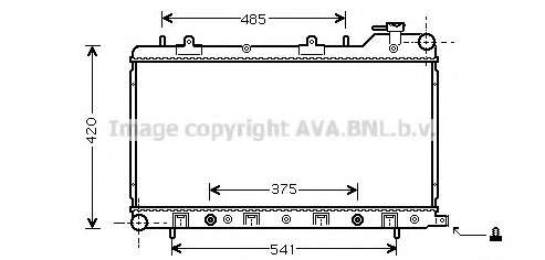 Радиатор, охлаждение двигателя
