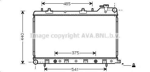Радиатор, охлаждение двигателя