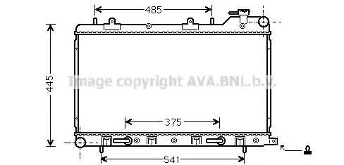 Радиатор, охлаждение двигателя