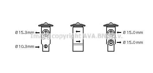 Расширительный клапан, кондиционер