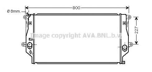 Радиатор, охлаждение двигателя