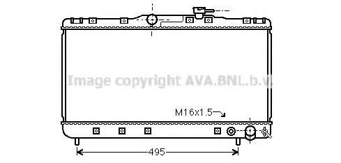 Радиатор, охлаждение двигателя
