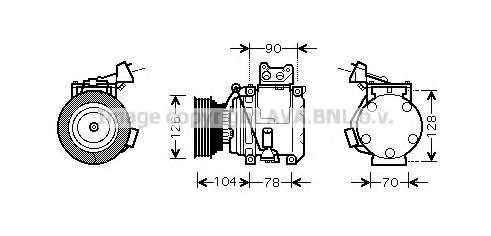 Компрессор, кондиционер