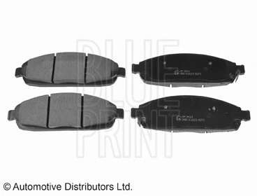 Колодки гальмівні (передні) Jeep Grand Cherokee/ Commander 3.0 CRD/4.7-5.7 05-11 (Akebono)