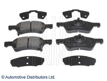 Колодки гальмівні (передні) Chrysler Voyager IV 00-08/Dodge Caravan 00-07/Grand Caravan 07-