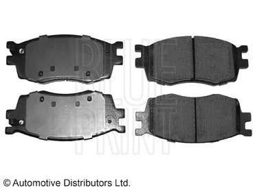 Колодки гальмівні (передні) Kia Rio II 05-/Hyundai i20 08-15/Accent 05-10