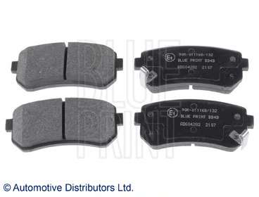 Колодки гальмівні (задні) Hyundai Accent/I20/I30/Ix35/Sonata/Kia Ceed/Rio/Sportage 1.2-3.3 05-
