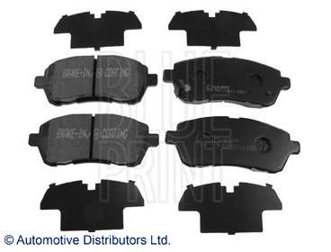 Колодки гальмівні (передні) Ford Fiesta 08-/Mazda 2 07-15 (TRW)