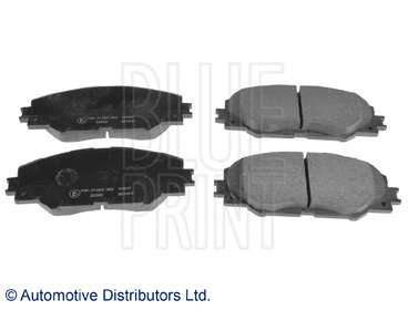 Колодки гальмівні (передні) Toyota RAV4 2.0-3.5/Prius 1.8 05-