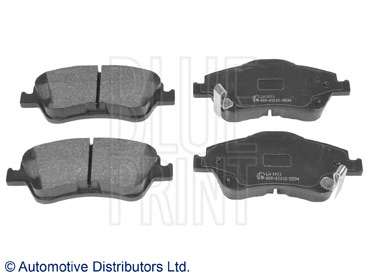 Колодки гальмівні (передні) Toyota Auris 06-12/Corolla 06-14
