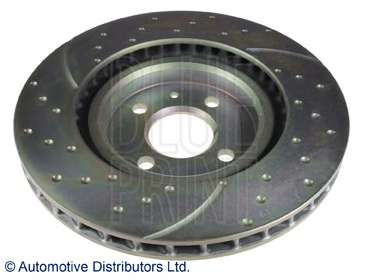 Диск гальмівний (задній) Toyota Corolla 1.6/1.8 16V/2.0/2.2 D4d 01-09 (290x10)