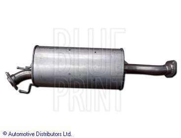 Средний глушитель выхлопных газов