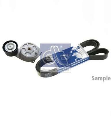 Натяжитель ремня, клиновой зубча