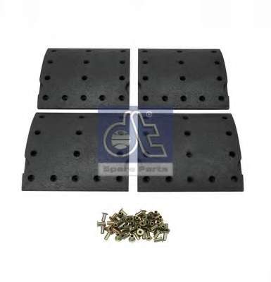 Комплект тормозных башмаков, барабанные тормоза