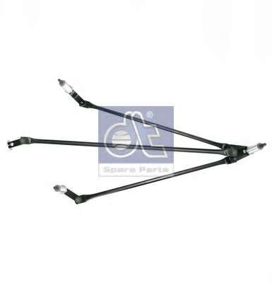 Система тяг и рычагов привода стеклоочистителя