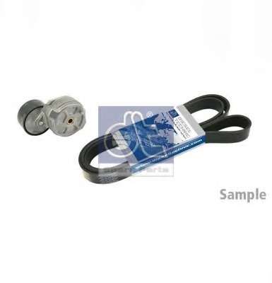 Натяжитель ремня, клиновой зубча