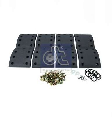 Комплект тормозных башмаков, барабанные тормоза