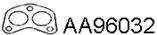 Прокладка, труба выхлопного газа