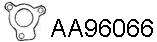 Прокладка, труба выхлопного газа