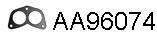 Прокладка, труба выхлопного газа