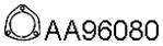 Прокладка, труба выхлопного газа