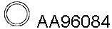 Прокладка, труба выхлопного газа